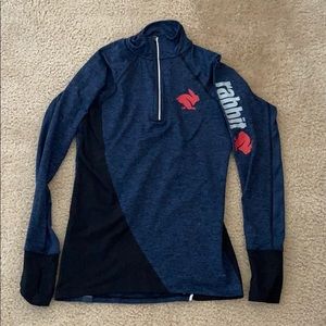 Rabbit long sleeve running shirt, size S